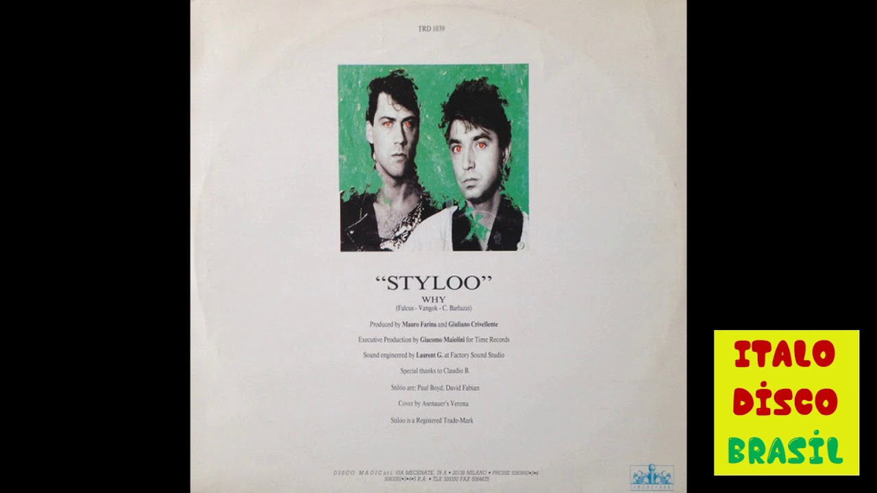 Why - Styloo (Italo Disco)
