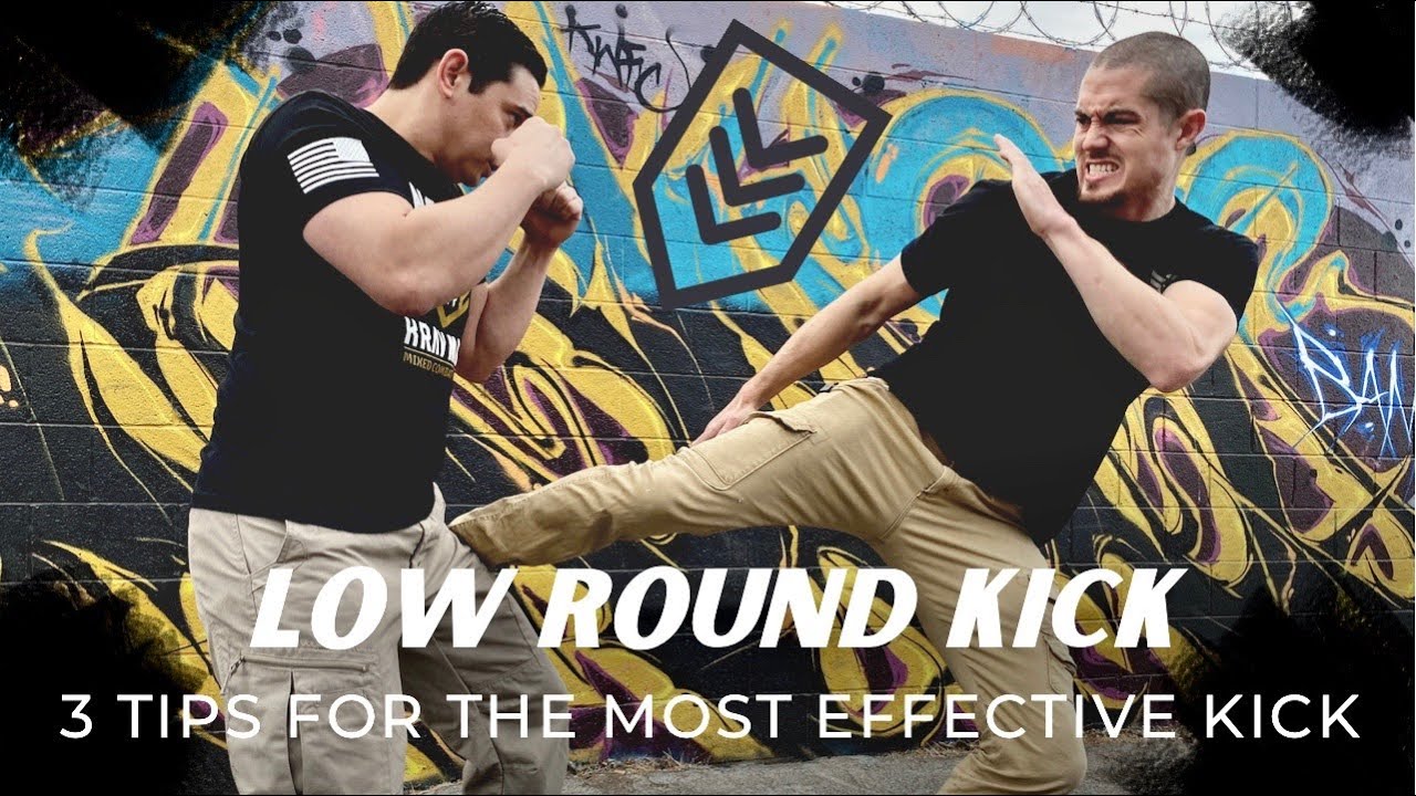 How to Improve Your Low Round Kick - 3 Tips