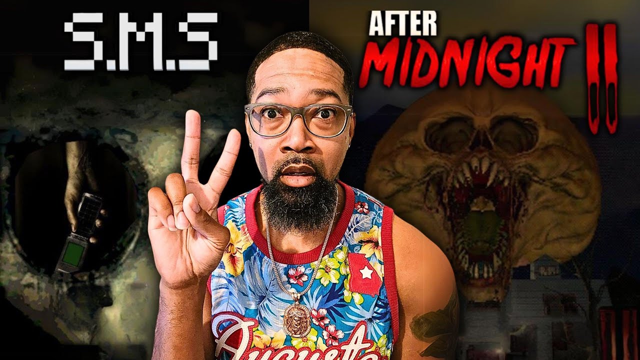 Playing 2 Horror Games | - SMS and After Midnight II