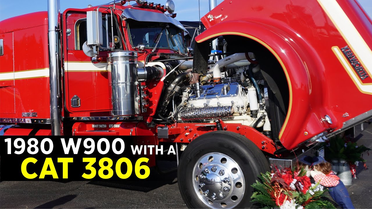 1980 Kenworth with a CAT 3408 | Mike Reaves Livestock at the 2024 75 Chrome Shop Truck Show