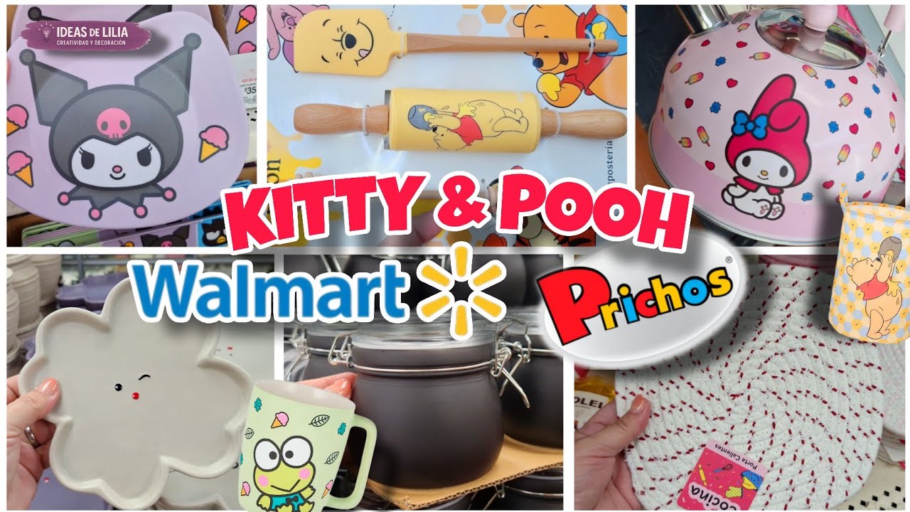 WALMART Y PRICHOS ✅️ NOVEDADES HOGAR 2026 / HELLO KITTY & WINNIE POOH 🌸