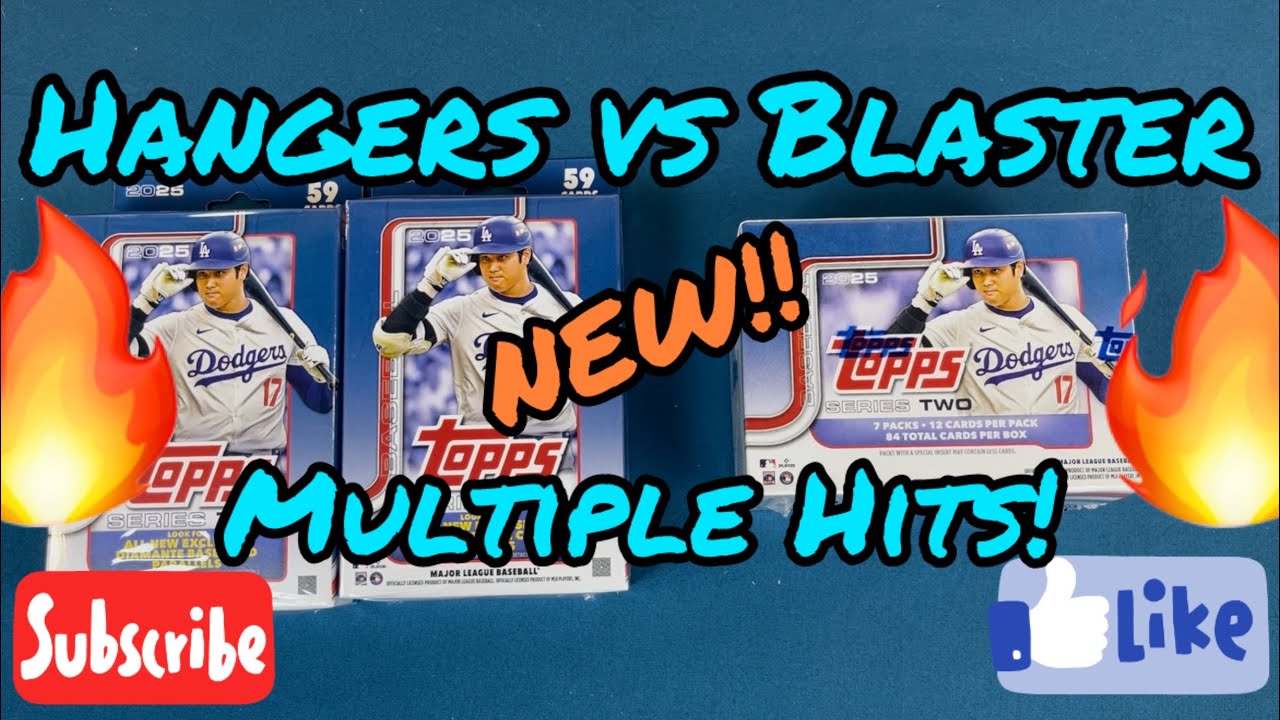 🚨 NEW RELEASE!! 🤯 2025 Topps Series 2 Retail Review! Blaster Box vs Hanger! What’s The BEST Option??