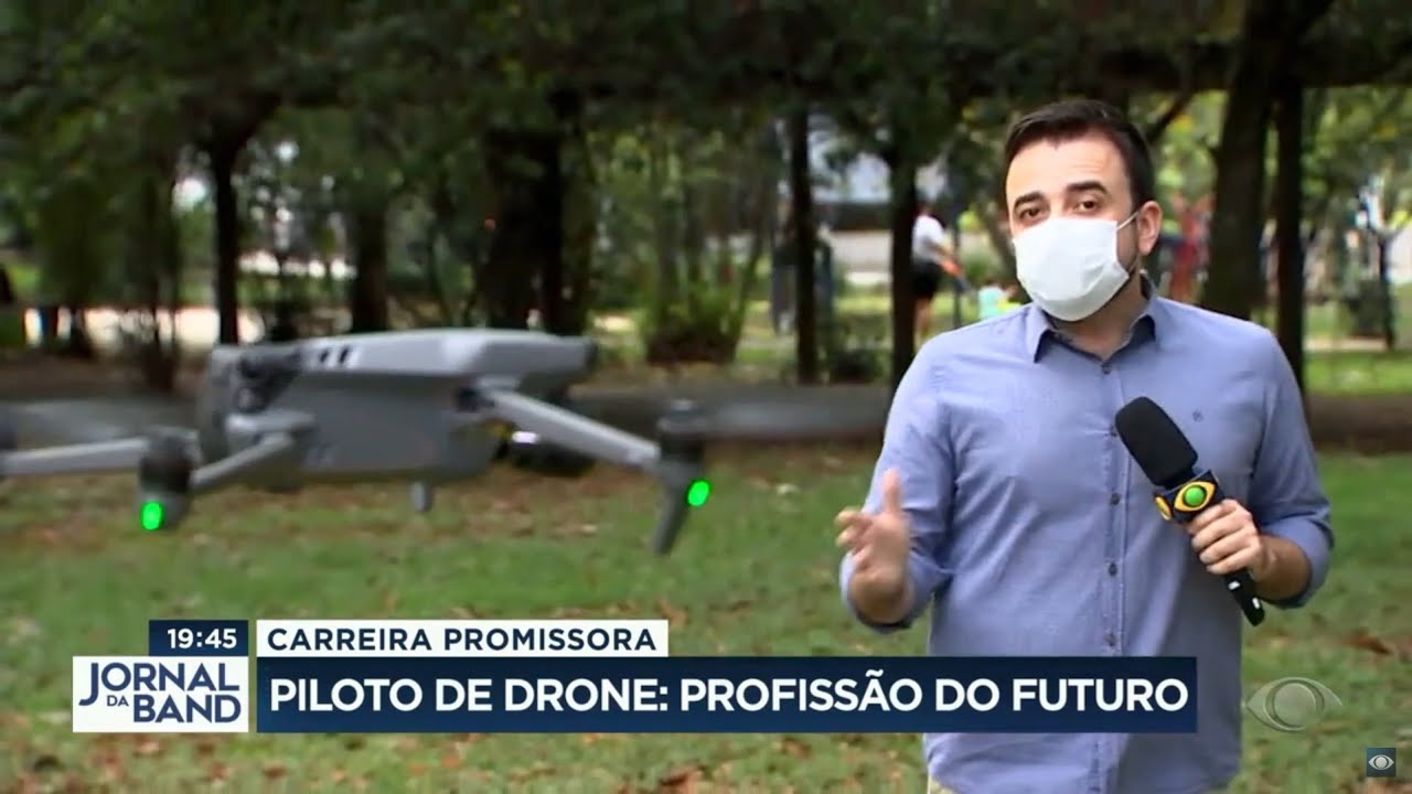 REPORTAGENS MOSTRAM O CRESCIMENTO DO MERCADO DE DRONES NO BRASIL