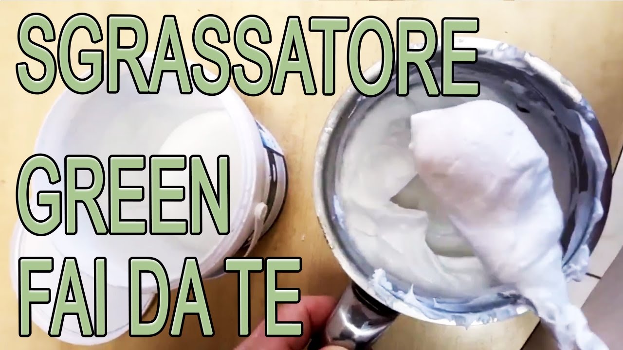 Sgrassatore fai da te ecologico economico - Arte Green