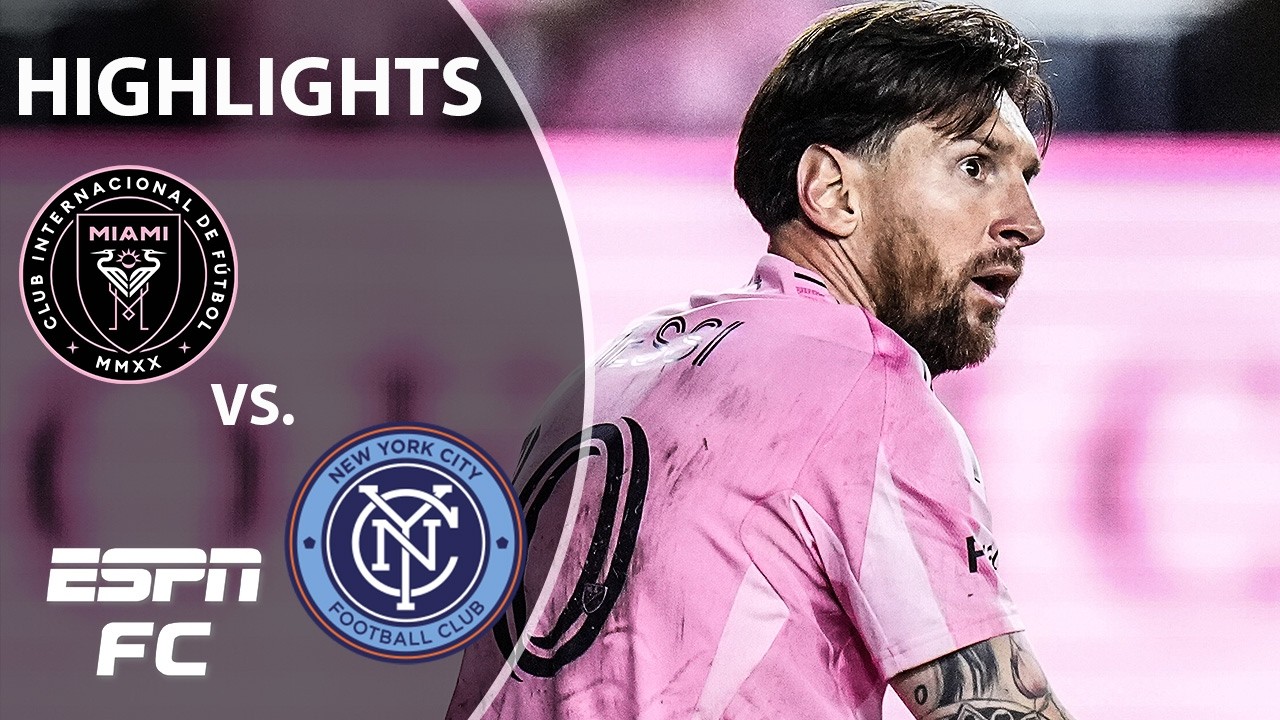 Inter Miami vs. New York City FC | MLS Highlights | ESPN FC