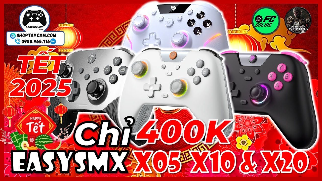 Mua TAY CẦM CHƠI GAME Chính Hãng 