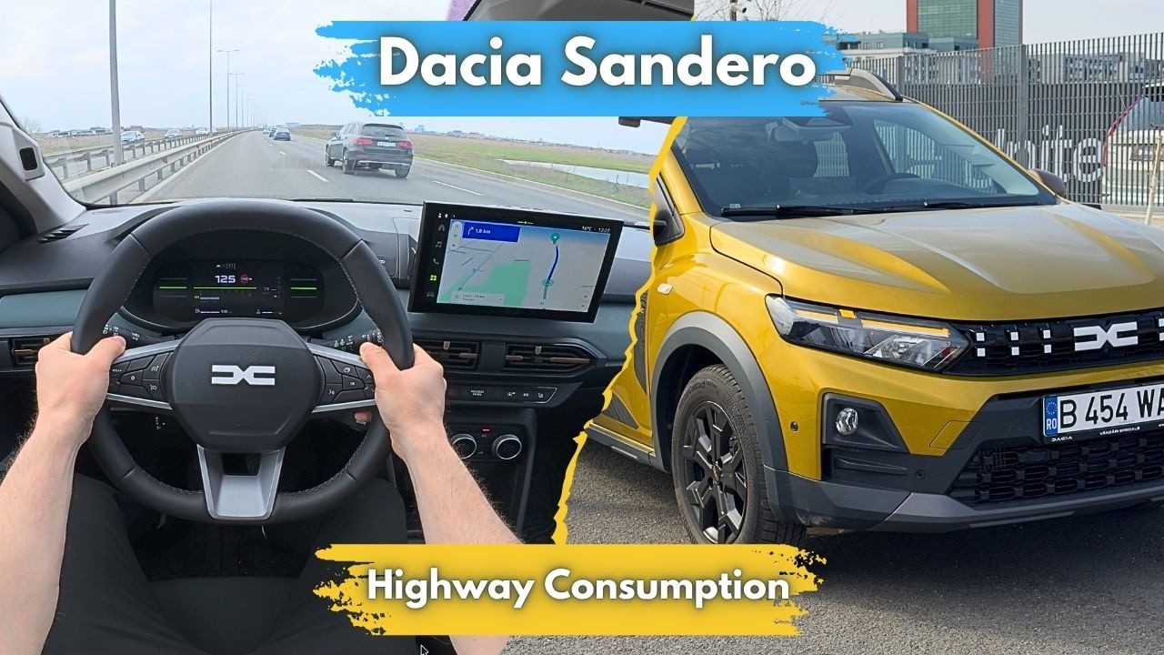 Dacia Sandero Stepway 2026 &mdash; Тест расхода топлива на трассе