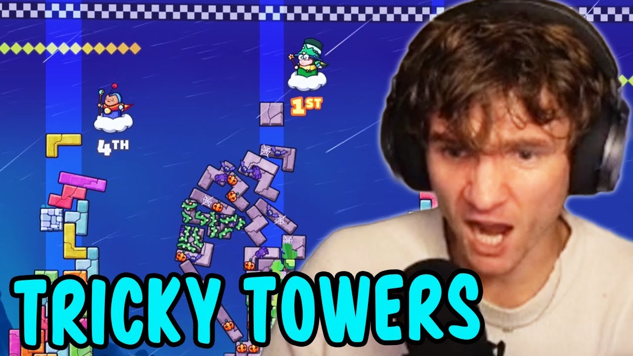 We played Tricky Towers