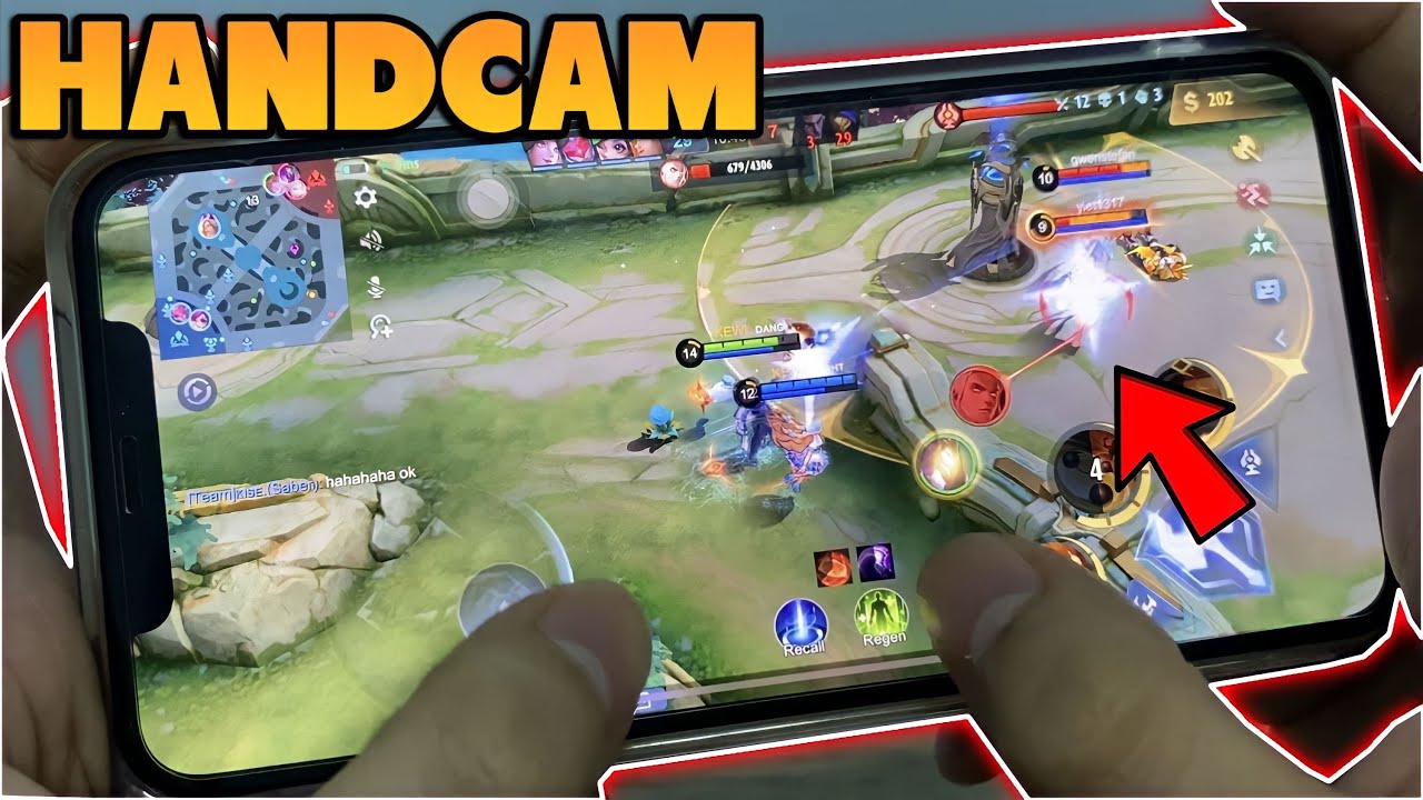 ERLINDANG HANDCAM REVEAL! | 100K SUBSCRIBERS SPECIAL! (Smooth Crazy Damage🔥) iPhone XS Max Gameplay