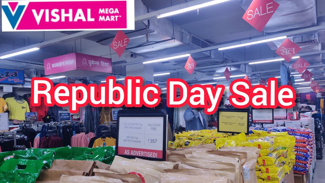 Vishal Mega Mart Republic Day Sale 2021 | Vishal Mega Mart New And Exciting Offers |Vishal Mega Mart