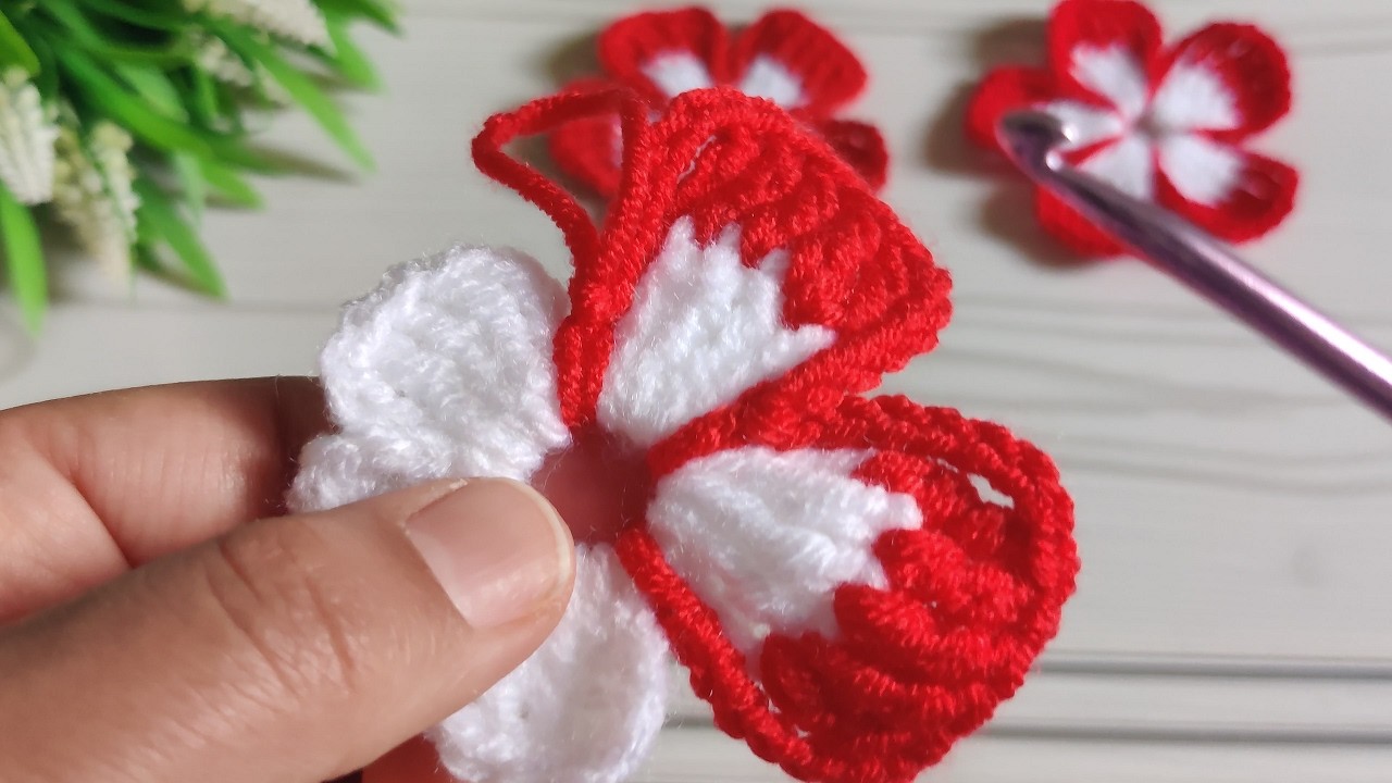 How to Crochet a Beautiful Flower I Crochet Flower New Pattern