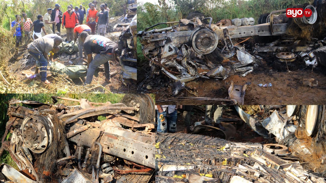 WATU WATATU WAFARIKI KWA AJALI MORO, DEREVA NA UTINGO WATEKETEA KWA MOTO, YAHUSISHA HARRIER NA LORI
