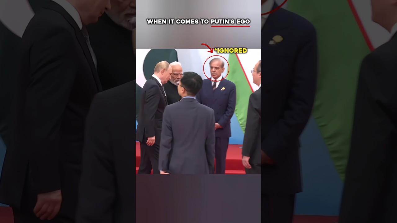🧠 Putin's Silent Revenge On Pakistan PM 👀!