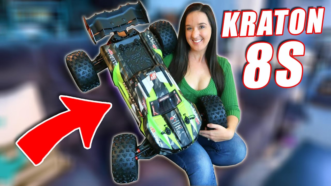 ARRMA KRATON 8S - NEW 1/5 4x4 BLX Brushless Speed Monster Truck RTR - TheRcSaylors