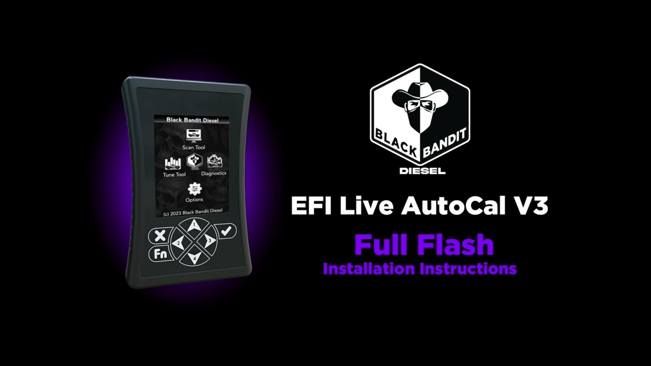 EFI Live AutoCal V3 - Flashing Your Truck with Black Bandit's Custom Tune | Step-by-Step Guide