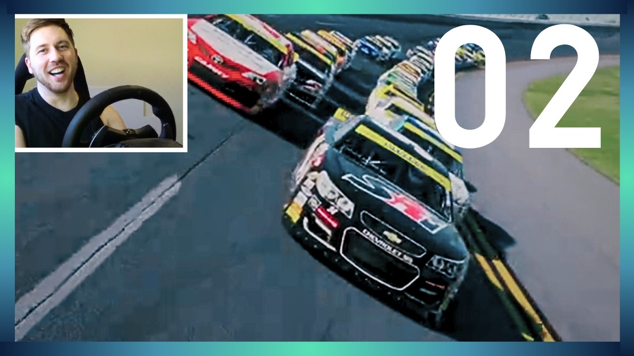 NASCAR 25 Career Mode - Part 2 | GREAT RESULT IN ALABAMA