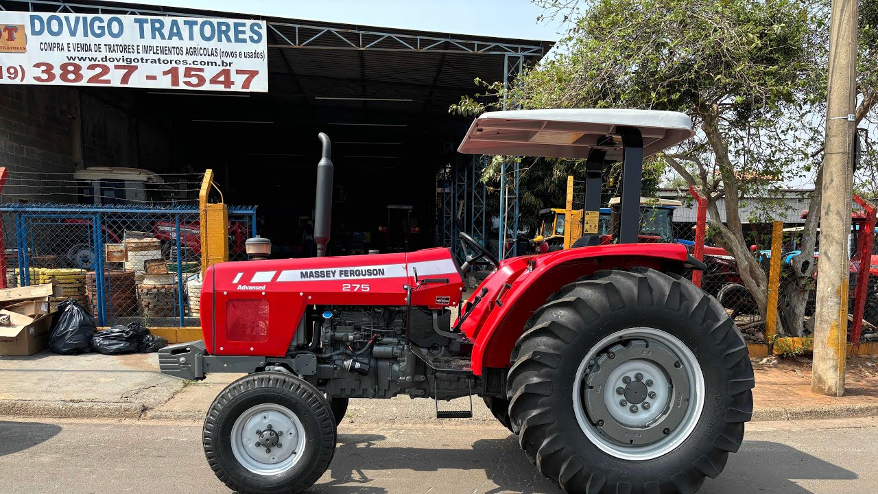 Trator Massey Ferguson 275 Advanced Ano 2009 Impecável a Vendaaa !! Vendido