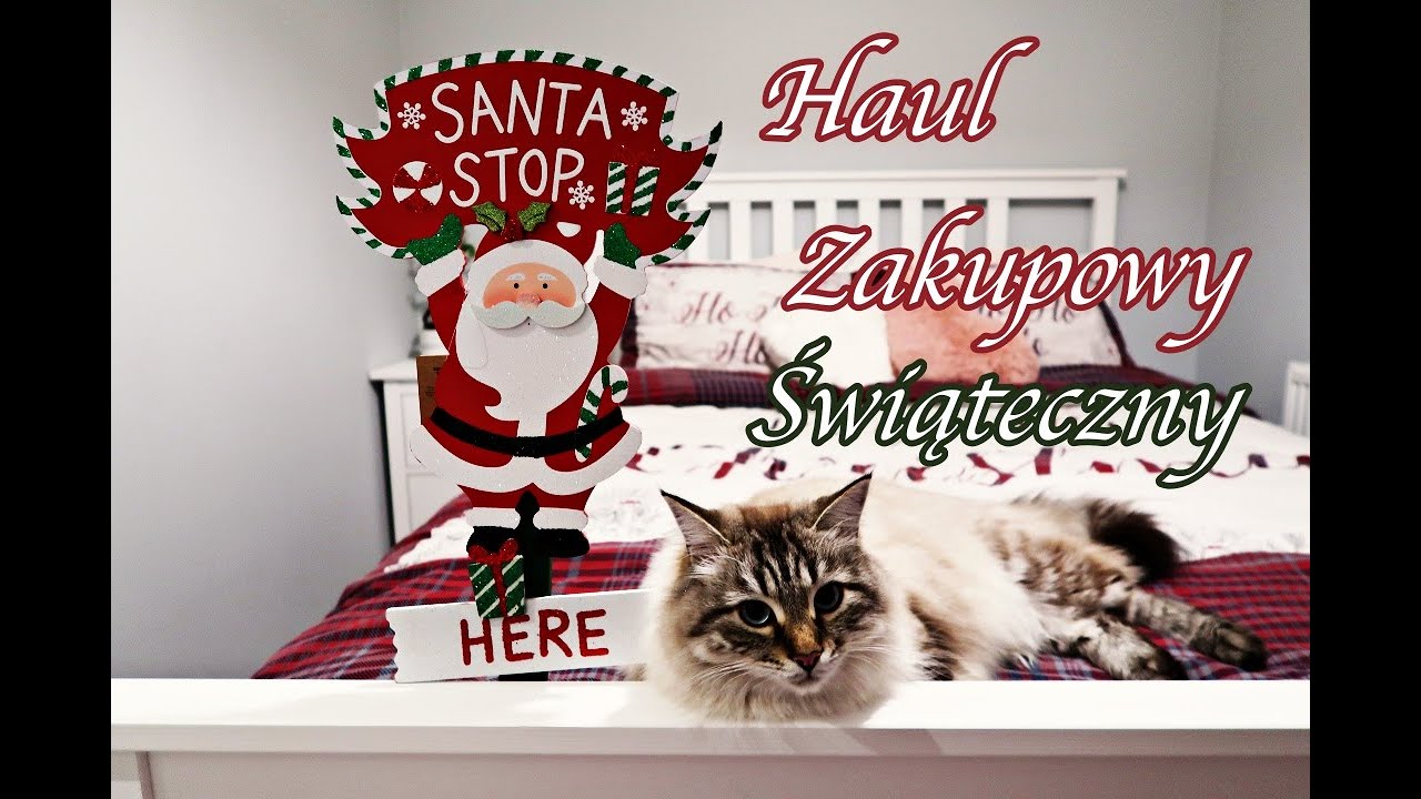HAUL zakupowy -ŚWIĄTECZNY