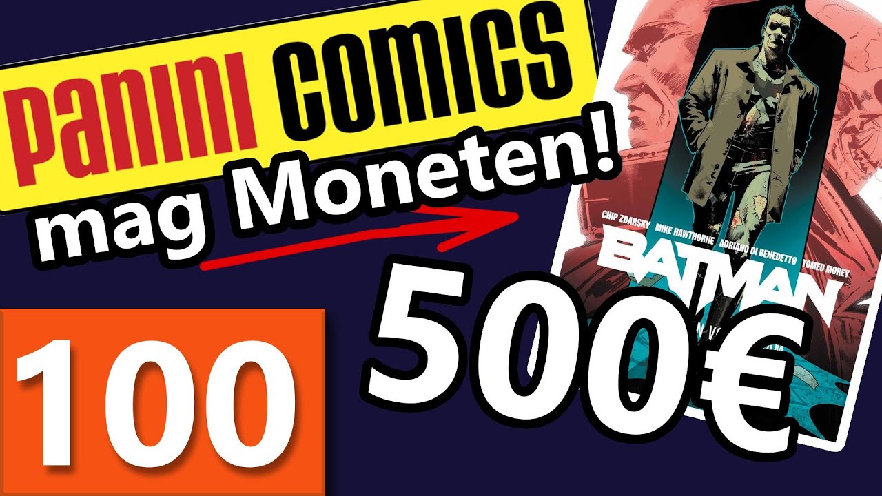 Update #100 -  Panini mag Moneten. Superheldencomics sind in Deutschland unbezahlbar !