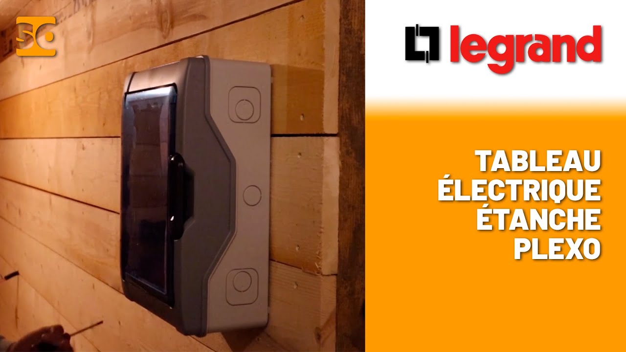 Installation du Tableau électrique étanche Plexo - LEGRAND !