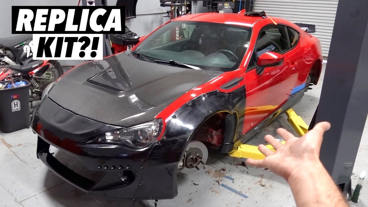 I GOT A WIDEBODY KIT FOR THE BRZ!! *But it’s real this time*