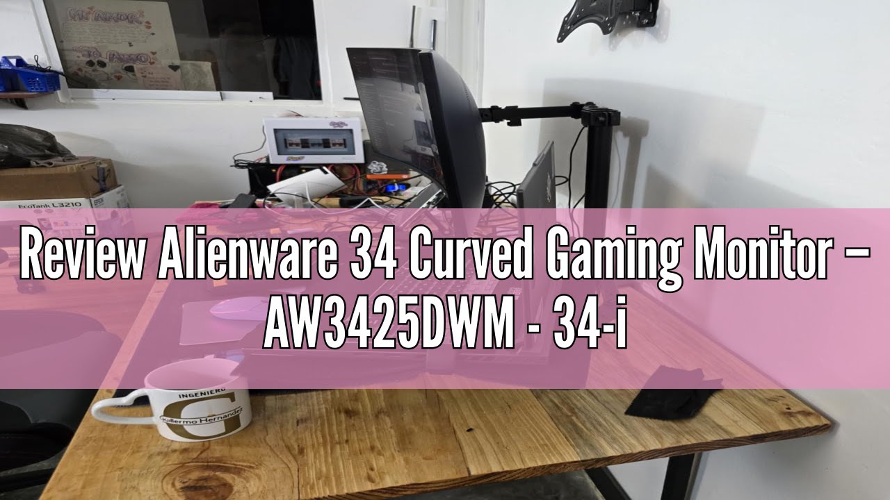 Review Alienware 34 Curved Gaming Monitor – AW3425DWM - 34-inch WQHD 180Hz 1ms Display, 1500R, AMD F