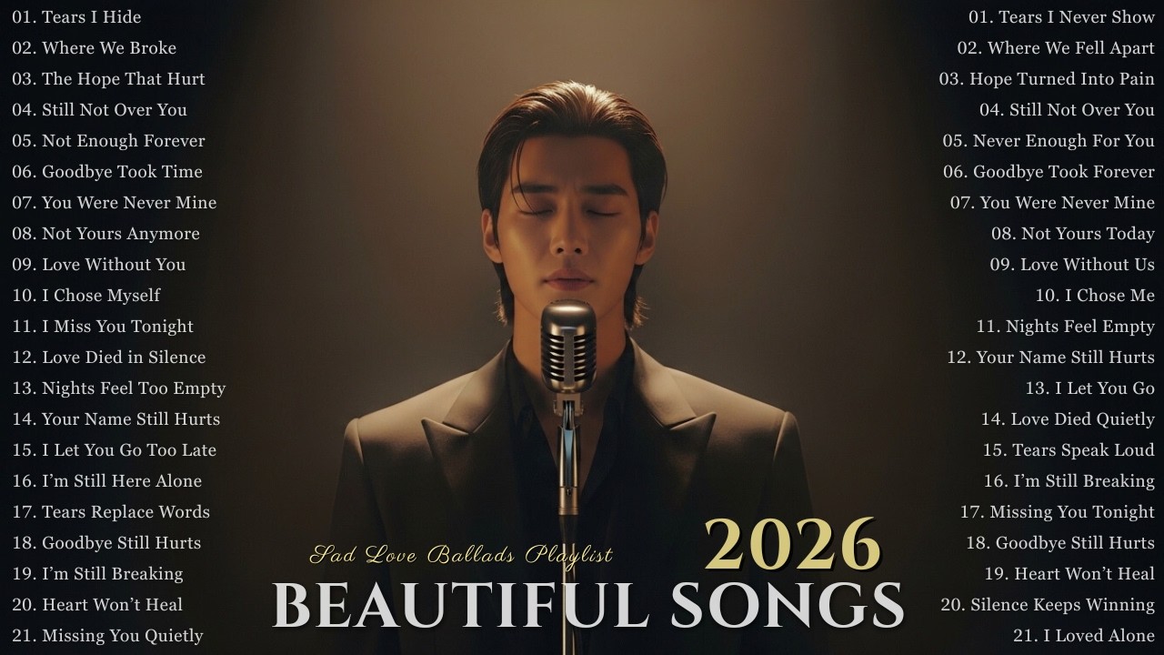 Beautiful Songs & Nonstop Relaxing Love Song 2026 | Heartfelt Easy-Listening Lyrics | New Songs Love