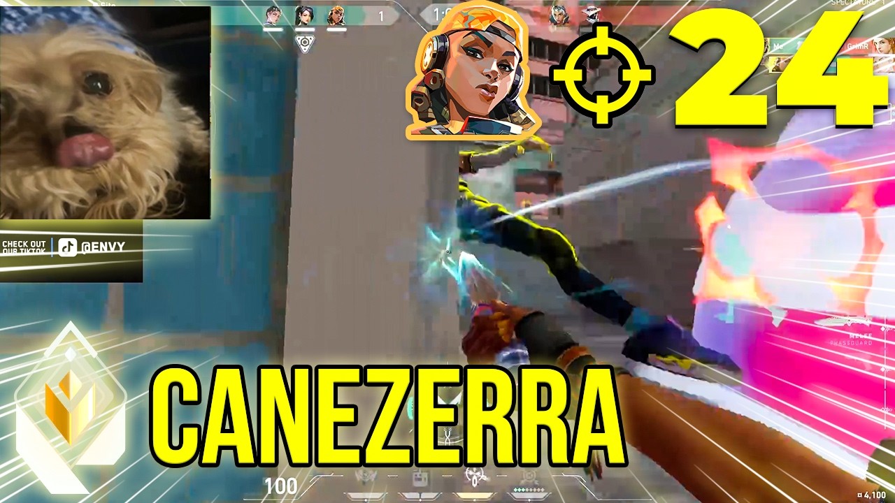 His Raze Movement is DIFFERENT - Canezerra Destroys Radiant Lobby on Split