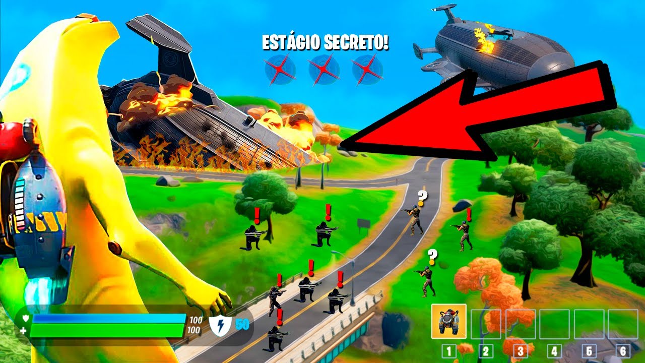 ESPIONEI A ORDEM vs OS SETE no CRUZAMENTO CREMOSO e DESCOBRI ALGO INCRÍVEL! *FORTNITE CAPITULO 3*