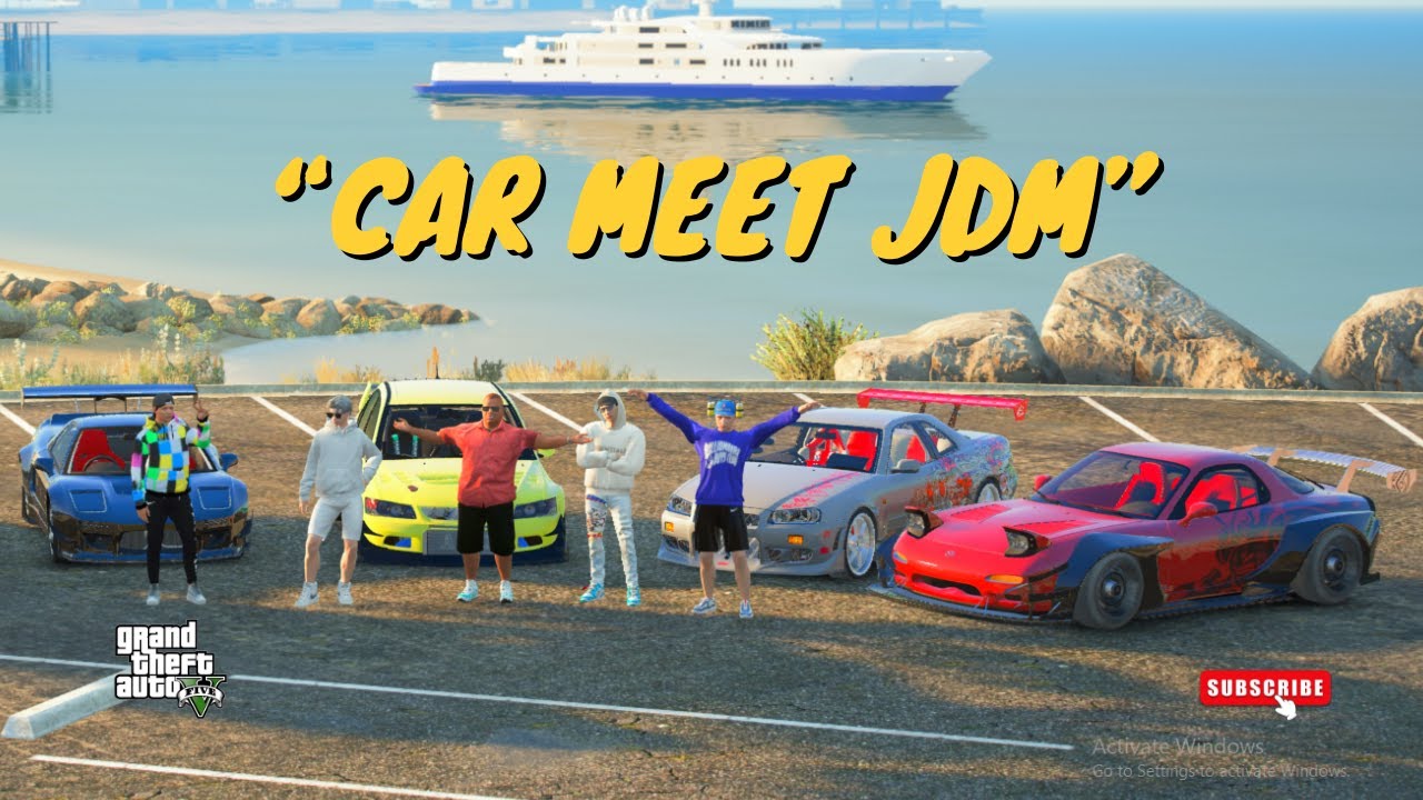 CAR MEET JDM LANJUT BALAPAN GTA 5 MOD