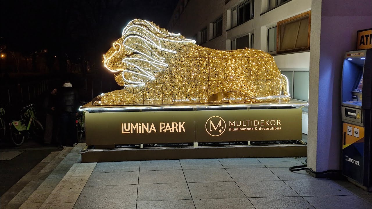 Lumina Park 2025: Световая сказка на острове Маргит в Будапеште ✨