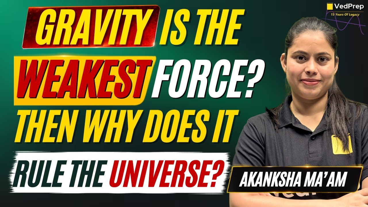Gravity Is the Weakest Force... Then Why Does It Rule the Universe? | Complete Physics Explained