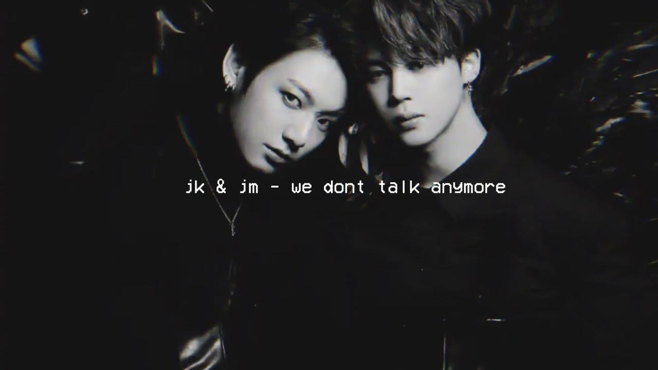 we don't talk anymore - jk & jimin (slowed + reverb) ᯾ #wedonttalkanymore #jungkook #jimin