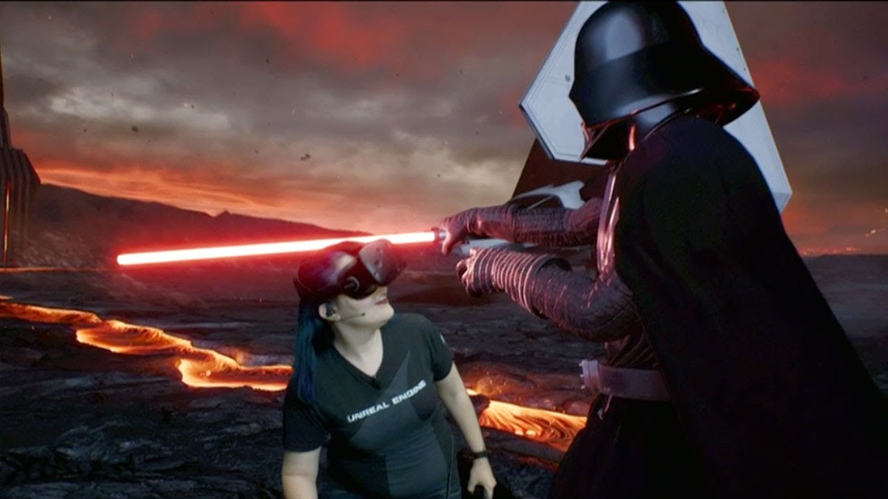 ILMxLAB Star Wars Unreal Engine VR Demo on Mac | WWDC 2017
