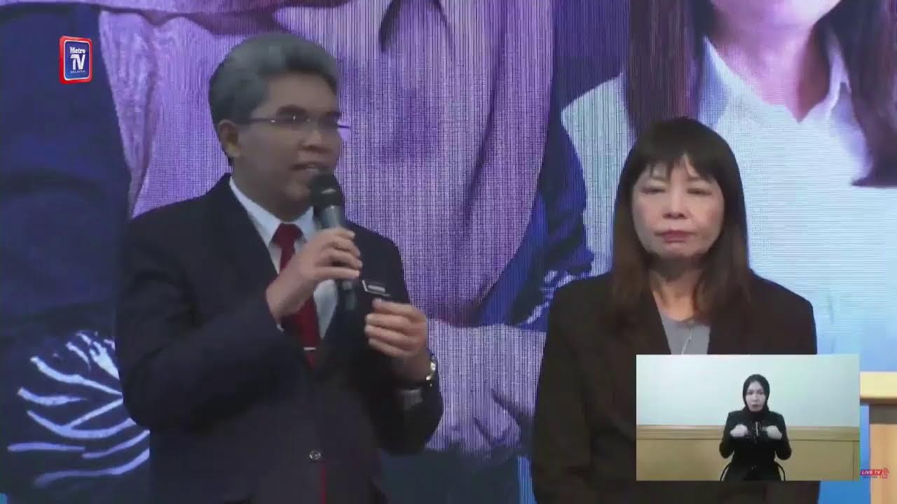 [LIVE] Press Conference by Minister of Education, Fadhlina Sidek and Deputy Minister, Lim Hui Ying