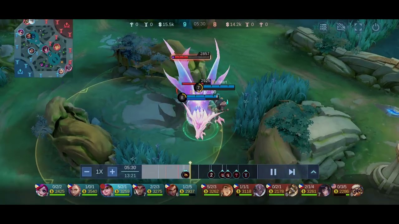 Harley 10-2-6 vs Guinevere Mobile Legends 