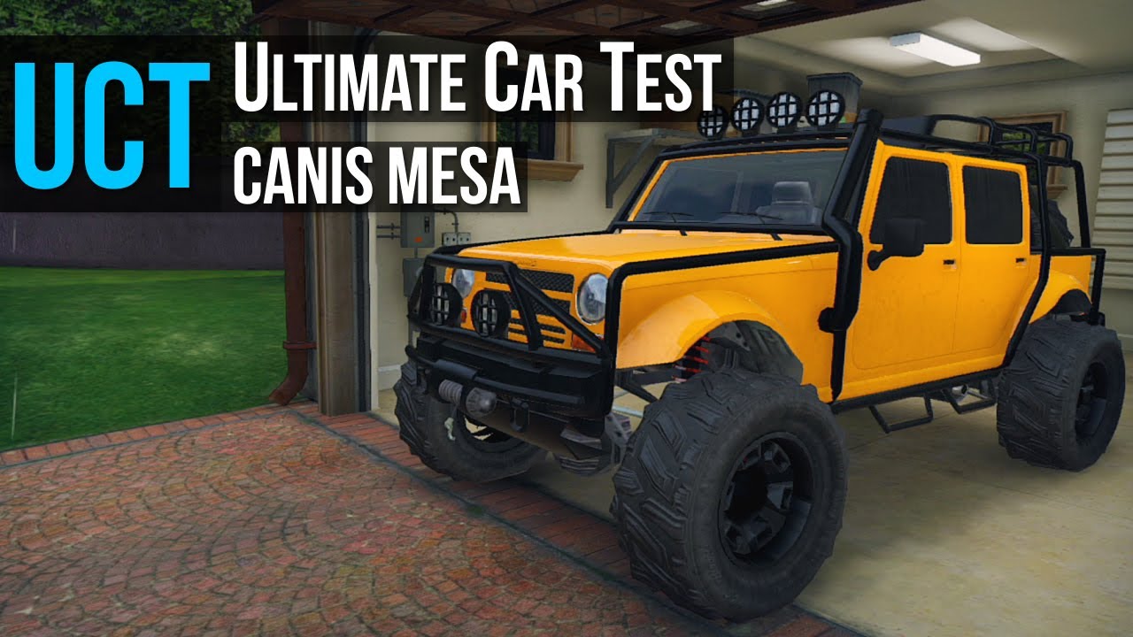 GTA 5 - Ultimate Car Test: Mesa Offroad ( Merryweather Security Jeep )