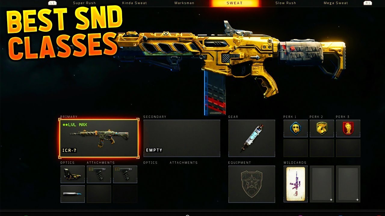 Black Ops 4 BEST SnD Classes to Raise Your KD Ratio! (BEST COD BO4 Search and Destroy Class Setups)