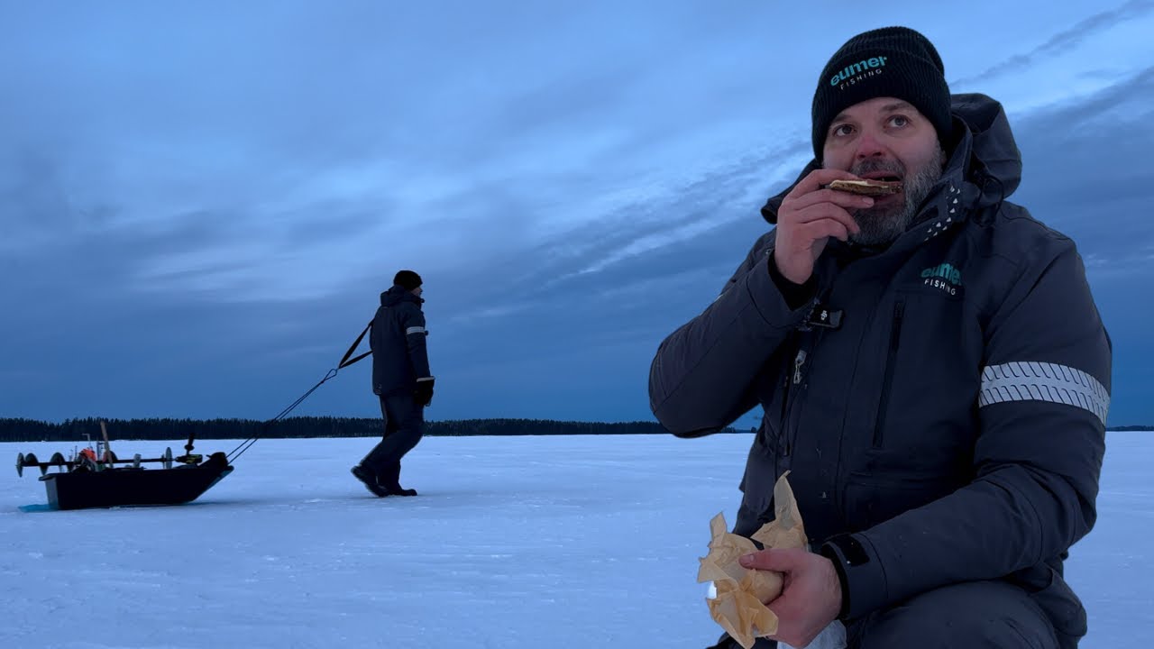 KALA SYÖ AINA?! - Kolme päivää pilkillä - Pilkkimisen riemua - Haukivesi - Höytiäinen - Keurusselkä