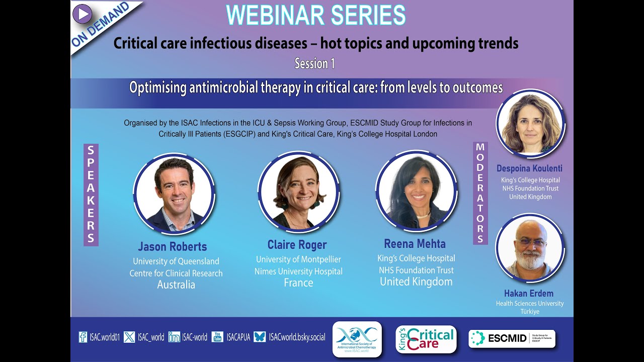Optimising Antimicrobial Therapy in Critical Care: From Levels to Outcomes