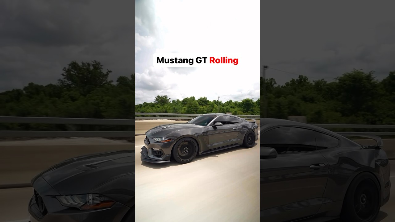 Mustang GT Rolling! 🏎️