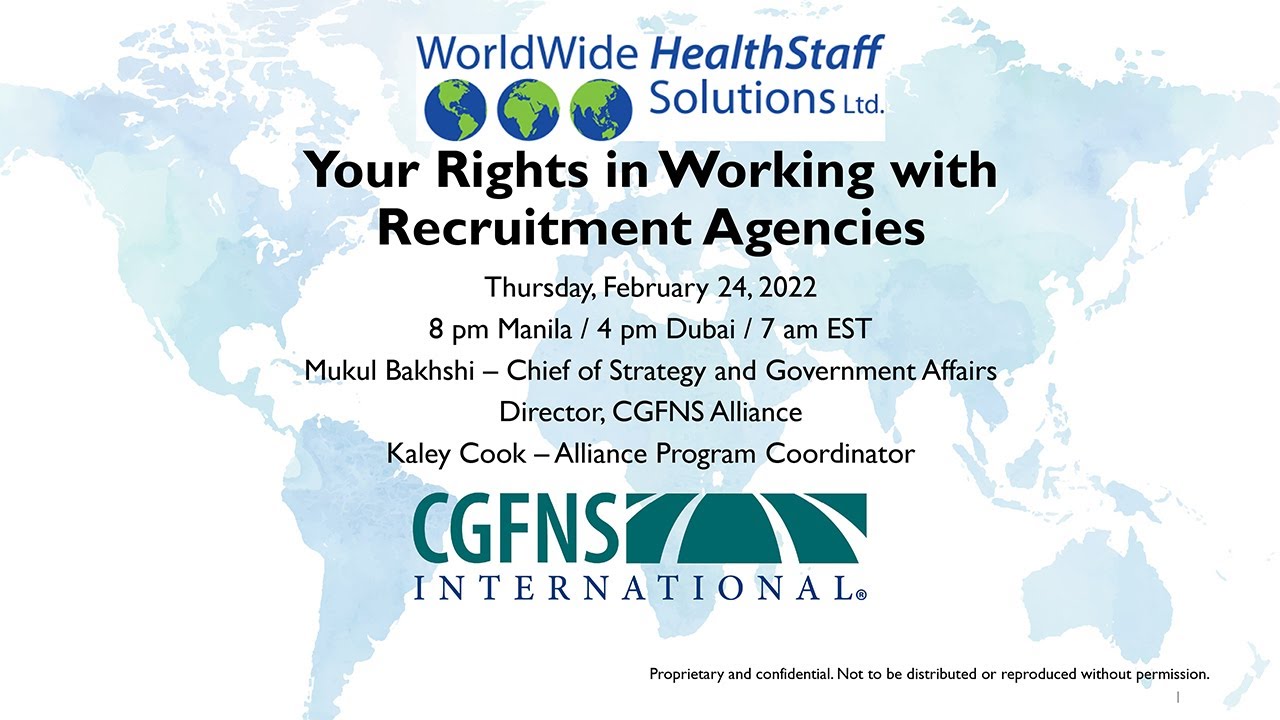 Your Rights in Working with Recruitment Agencies 2022 (webinar replay)