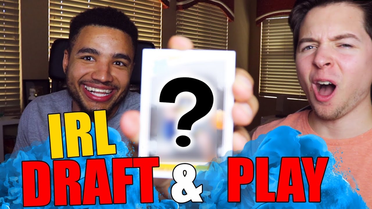 IRL DRAFT & PLAY VS TDPRESENTS! NBA 2K
