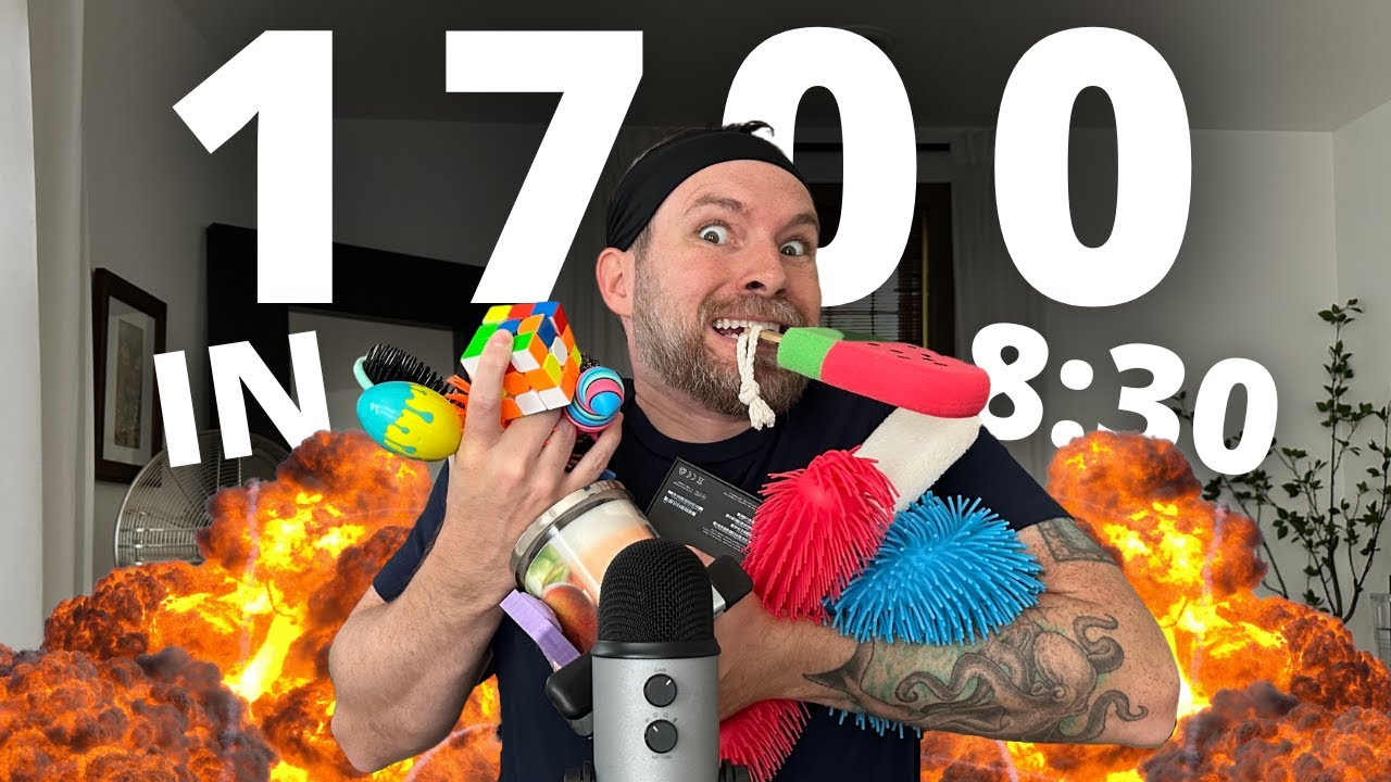 ASMR 1,700 TRIGGERS IN 