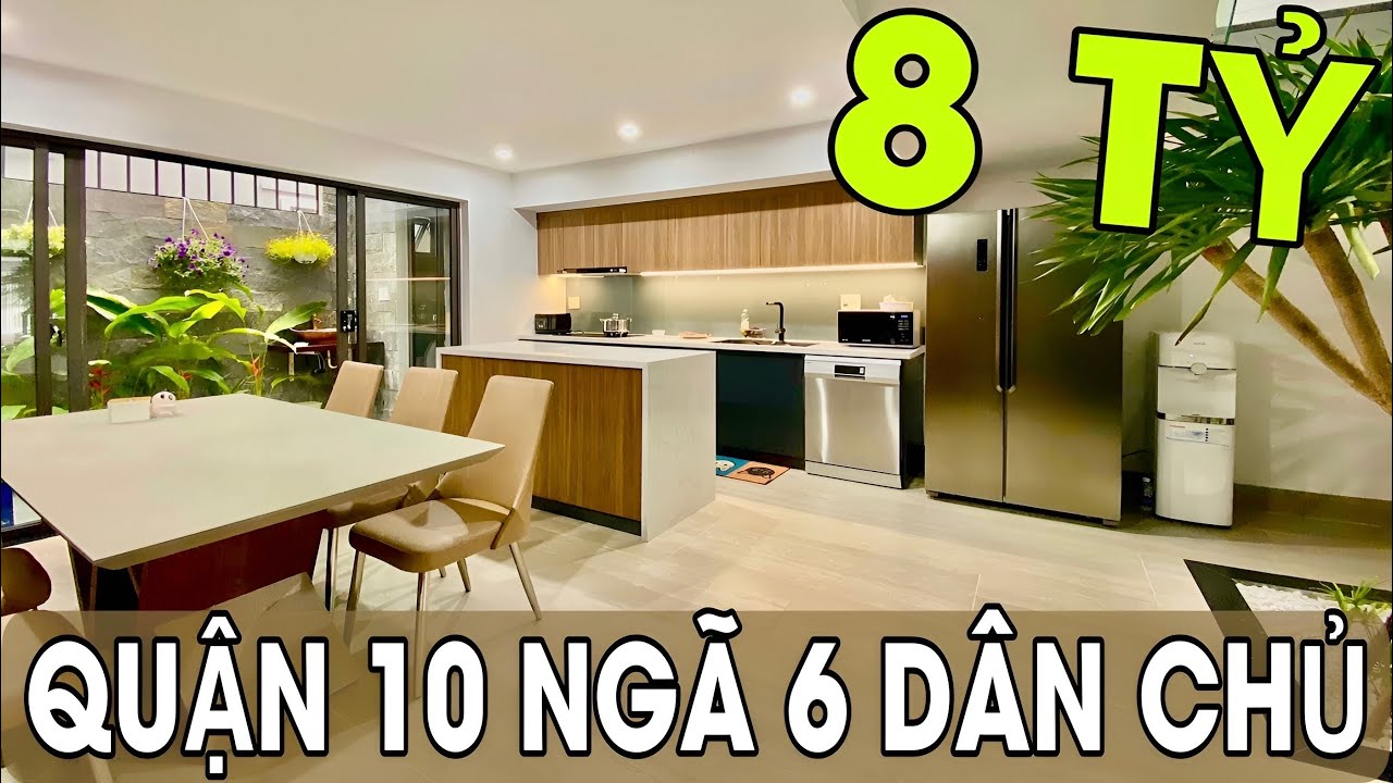 Bán nhà Quận 3 - Quận 10 | Ngay NGÃ 6 DÂN CHỦ phân khúc 8TỶ hơn nhà đẹp