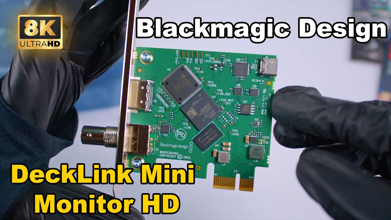 Blackmagic Design DeckLink Mini Monitor HD | Unboxing, installation, Testing & Review