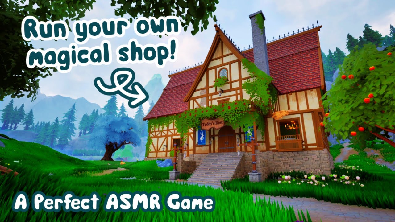 ASMR ✨ The Shop Simulator Game I've Been WAITING FOR ✨ Teddy's Haven