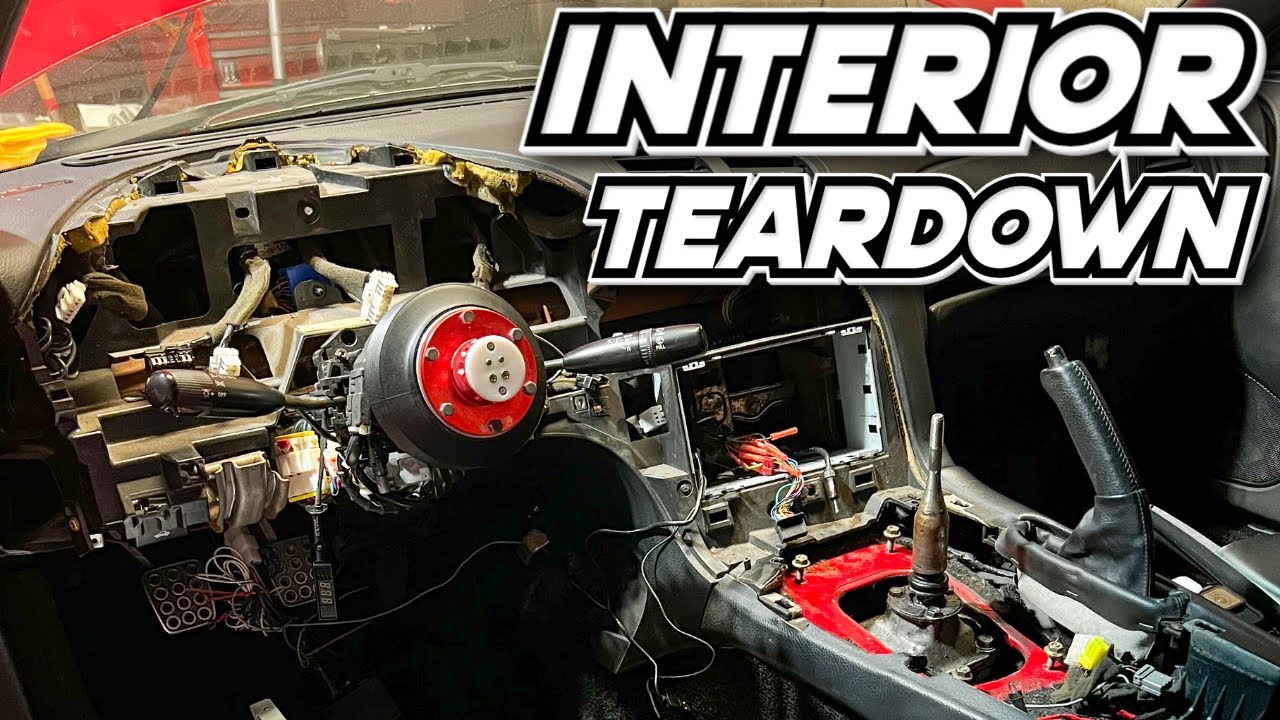 Mazda Rx7 Interior Transformation Series: Teardown Part 1