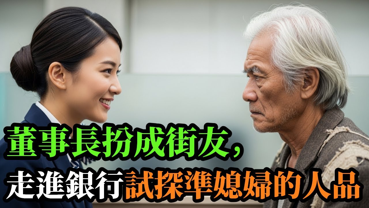 他假扮街友，只為試探銀行裡的準媳婦｜人生故事｜有聲書