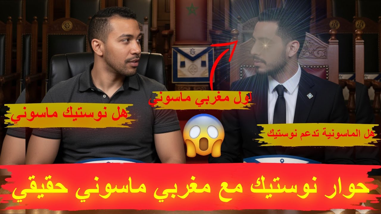 حوار نوستيك مع مغربي ماسوني حقيقي - كل ما يجب معرفته عن الماسونية